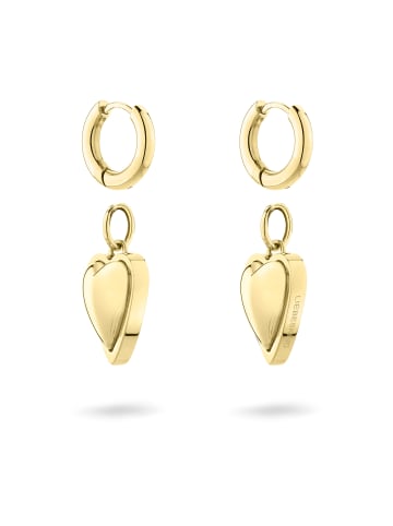 LIEBESKIND BERLIN Creolen Metal Heart in gold