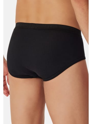 Schiesser Slip / Unterhose Original Classics Feinripp in Schwarz