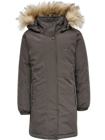 Hummel Outdoor Overall "Hmlleaf Coat" in Braun