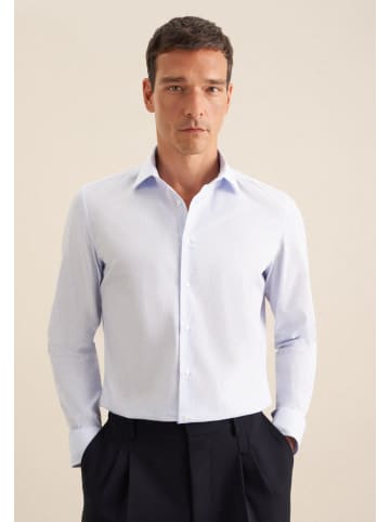 Seidensticker Business Hemd Slim in Hellblau