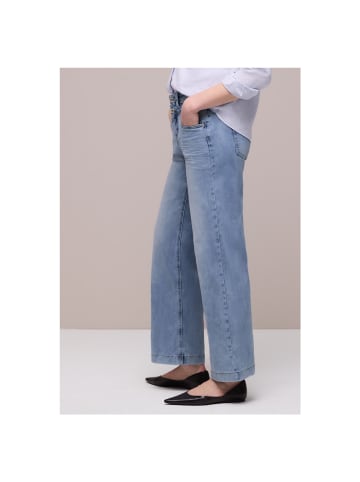 Street One Capri in light blue wash