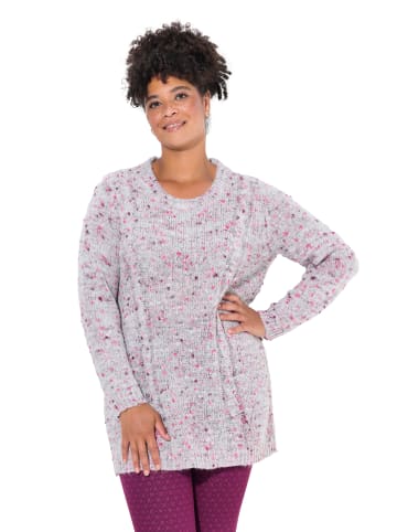 Janet & Joyce Pullover in fuchsia pink