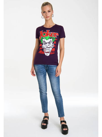 Logoshirt T-Shirt The Joker in violett