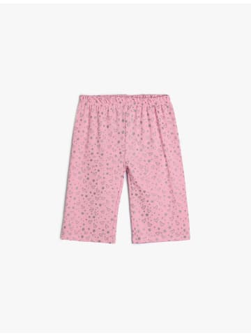 KOTON Leggings in Rosa Gemustert