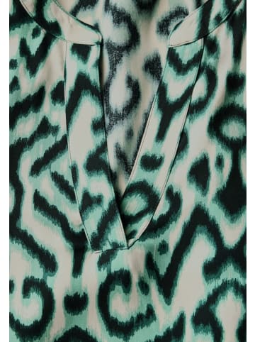 Street One Gemusterte Bluse in Grün