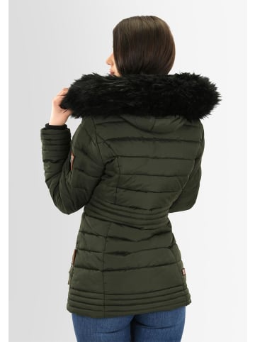 Navahoo Winterjacke Navahoo Umay Princess Damen Winterjacke in Olive