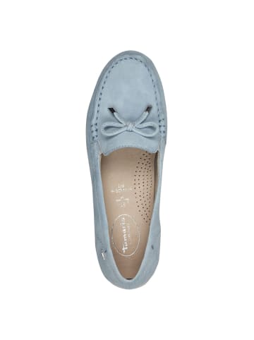 Tamaris WIDE FIT Slipper in SKY SUEDE