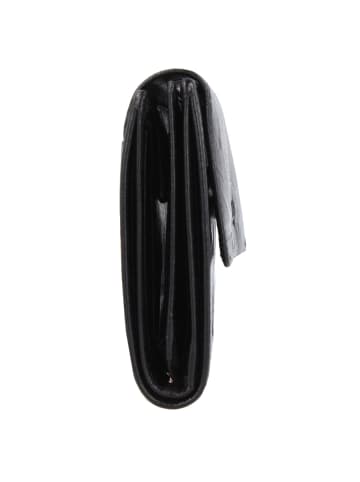 mano Donna Aurona Geldbörse RFID Leder 14 cm schwarz