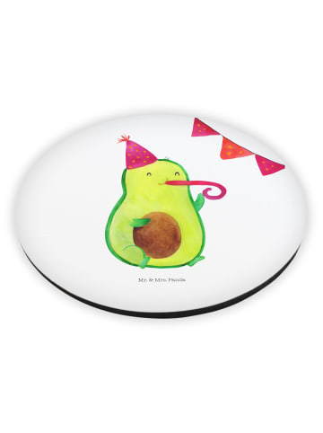 Mr. & Mrs. Panda magnet Avocado Party Zeit ohne Spruch in Weiß