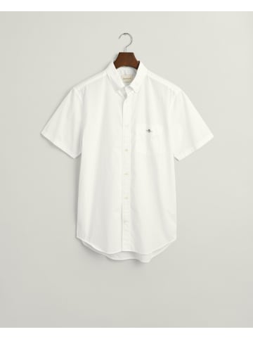 Gant Halbarmhemd in white