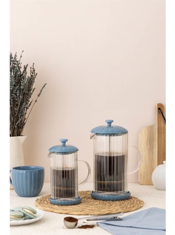 Price&Kensington PRICE & KENSINGTON, Frenchpress, taubenblau, 1 L