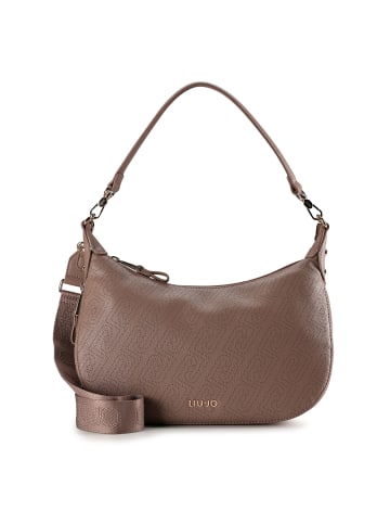 Liu Jo Kaliska Schultertasche M 32 cm mit Dehnfalte in mocha