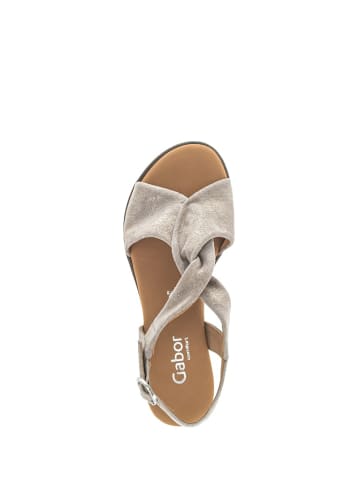 Gabor Komfort Sandalen für Damen in grau