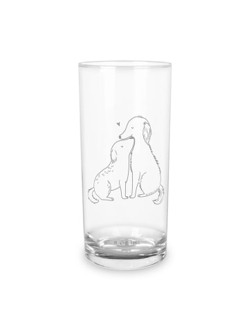 Mr. & Mrs. Panda Longdrinkglas Hunde Liebe ohne Spruch in Transparent