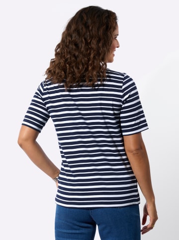 WITT WEIDEN Shirt-Set in marine + marine-weiß-geringelt