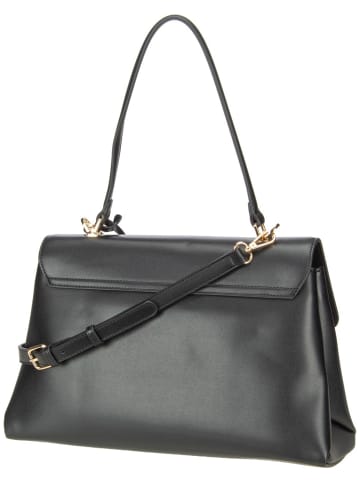 Seidenfelt Handtasche Lilla Edet Office in Black