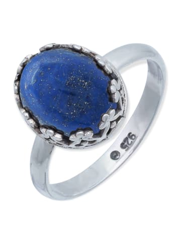 mantraroma 925er Silber - Ringe mit Lapis Lazuli