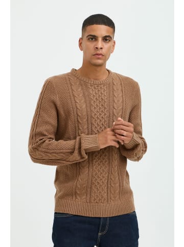 BLEND Strickpullover BHPullover in Braun