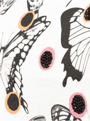 MARC CAIN COLLECTIONS T-Shirt in weiß schwarz