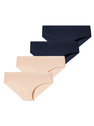 Schiesser Panty Invisible Light in sand, nachtblau