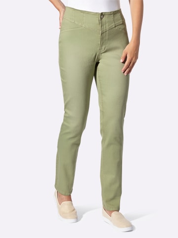 WITT WEIDEN Stretch-Jeans in eucalyptus