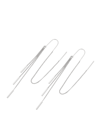 gaya Women Earrings in Silver