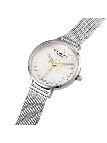 Victoria Hyde London Uhr Maida Vale Daisy in Silber - (D)32mm