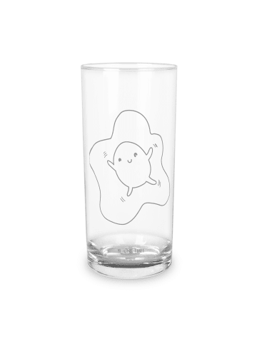 Mr. & Mrs. Panda Glas Spiegelei Ei ohne Spruch in Transparent