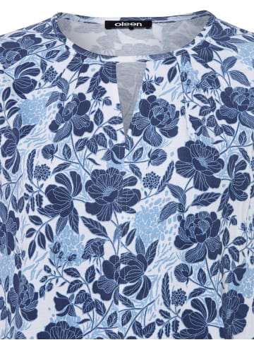 Olsen Shirt Clara in indigo weiß