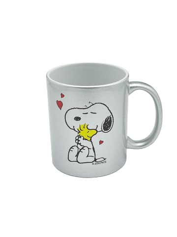 ONOMATO! Peanuts Snoopy Woodstock Tasse in Schwarz