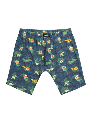 Men Plus Pants in navy blau