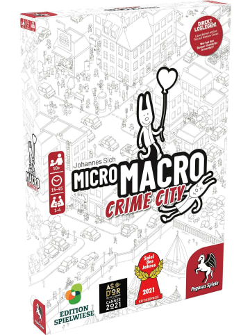 Pegasus Spiele MicroMacro: Crime City (Edition Spielwiese)