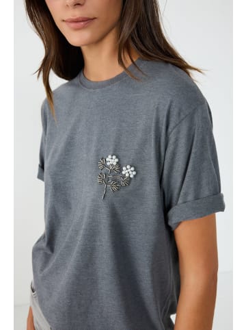 NO MATTER WHAT Shirt in Anthrazit