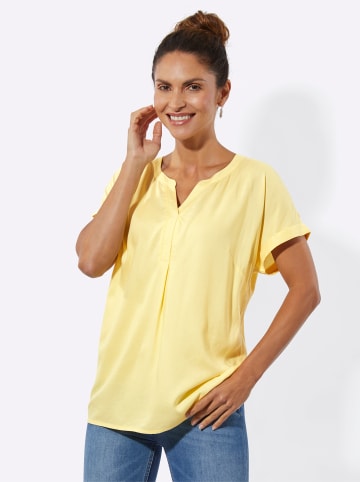 WITT WEIDEN Viskose-Bluse in zitrone