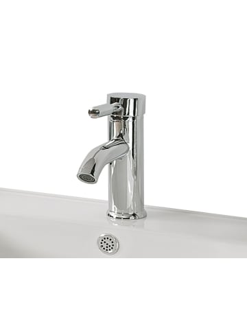 Beliani Wasserhähne RUSUMO in Silber - (W) 5 x (H) 17 x (L) 5 cm