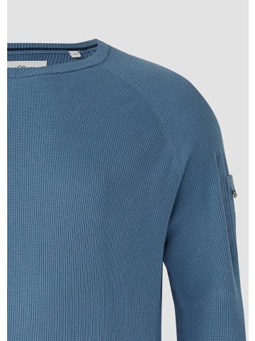 s.Oliver Strickpullover in 6244_blau