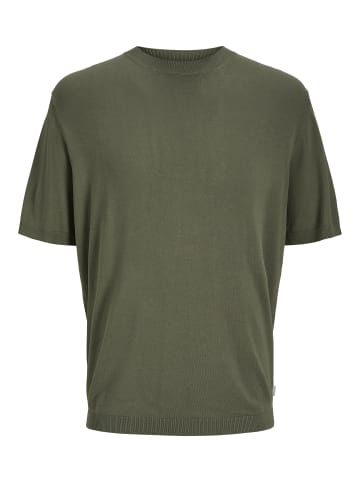 Jack & Jones Gestricktes T-Shirt in Four Leaf Clover
