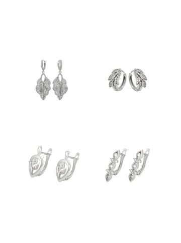 faina Women Jewelry Set in silver