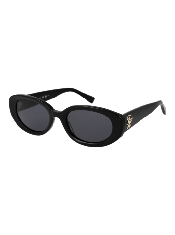 Tommy Hilfiger Frauen Sonnenbrille Oval Schwarz
