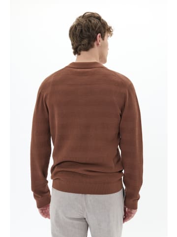 Matinique Strickpullover MApolo Gerade Passform in Nut