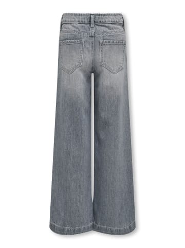 KIDS ONLY Jeans mit weitem Bein in Grey Denim