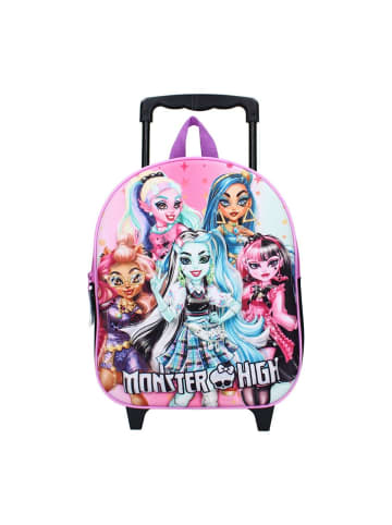Monster High Trolley-Rucksack 3D Design mit Rollen und Griff