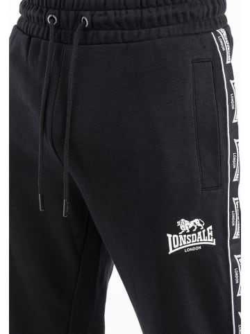 Lonsdale Sweat Pant "Grutness" in Schwarz