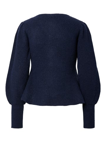 Pieces Strickjacke in Maritime Blue