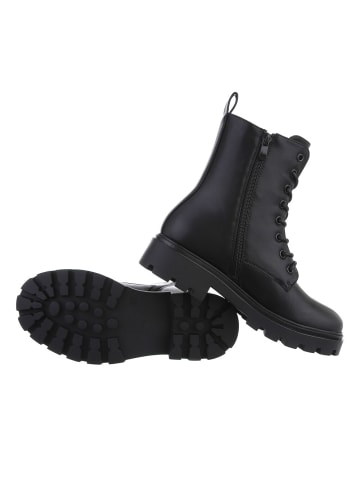 Ital-Design Stiefelette in Schwarz