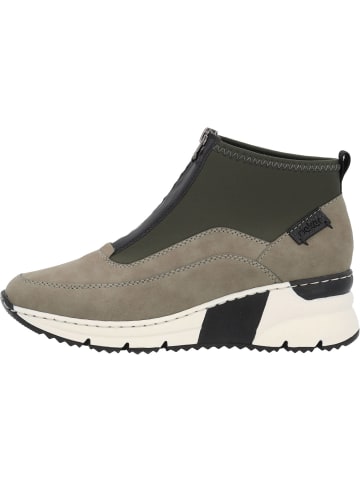 rieker Stiefeletten in reed/schwarz/pesto