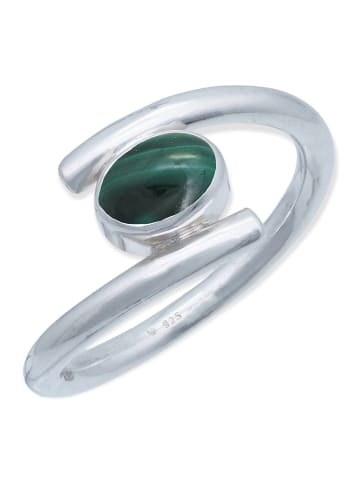 mantraroma 925er Silber - Ringe mit Malachit