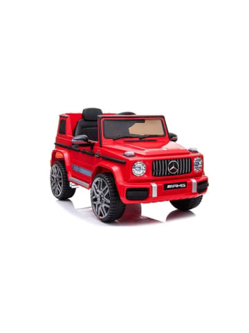 Wisam® Kinderfahrzeug Mercedes G63 AMG Ledersitz Reifen