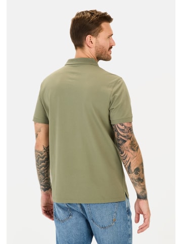 Camel Active Kurzarm Poloshirt mit Cooling Effekt in Dunkelgrün
