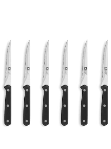 Richardson Sheffield 6-tlg. Steakmesser Set CUCINA in schwarz